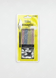 [DECO0007] HIKARI BIRTHDAY CANDLE X 12