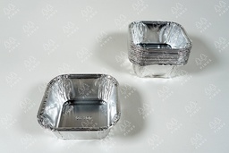 [ALU0008A] (R) ALUMUNIUM TRAY KOTAK (OX-100) X 50