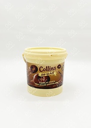[CODIP001] COLLINS DIP GLAZE COKELAT 1 KG X 12
