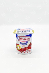 [ELLEVIRE006] ELLE VIRE FRUITS YOGHURT STRAWBERRY 125 GR