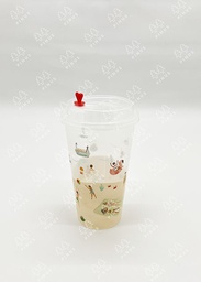 [GLS0055] (D) KIIP INJECTION CUP MOTIF 16 OZ + LID 25X24