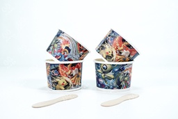 [GLS0038] PAPERCUP ES KRIM MOTIF 2 OZ 50X60