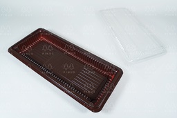[MIKA0019] FOODSAFE BROWNIES COKLAT L 50X4