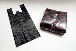 [HDPE0008] JUARA ORANGE KRESEK HITAM 15 CM 4 ONS X 60