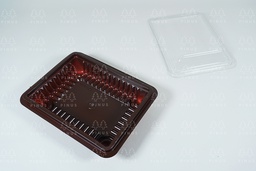 [MIKA0017] FOODSAFE BROWNIES COKLAT S 50X6