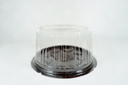 [MIKA0001] TRAY BULAT COKLAT CT 15 CM 10X15