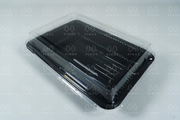 [MIKA0012] TRAY SUSHI ALAS HITAM 25X20
