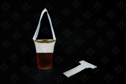 [HDPE0040] (C) PLASTIK CUP HOLDER PUTIH (T) 80X150