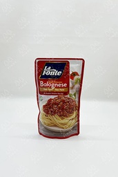 [LAFONTE001] LA FONTE BOLOGNESE PASTA SAUCE BEEF 315 GR X 20