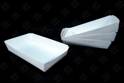 [BOX0026A] (R) FOOD TRAY PUTIH L (FTL) X 25
