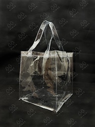 [PVC008] TAS MIKA PVC TRANSPARANT 21X21X26