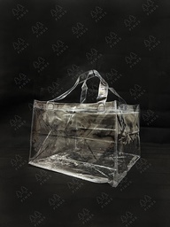 [PVC009] TAS MIKA PVC TRANSPARANT 28X28X21