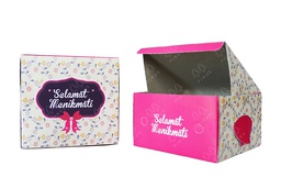 [DUS0073] DUS FLOWER PINK 18X18X7 CM (001) X 50