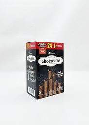 [CHOCO004] CHOCOLATOS WAFER ROLL COKELAT 24 X 192