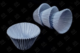 [CC0004] LILAC CAKE CASE PUTIH BOLUKUKUS 125 MM 500X25