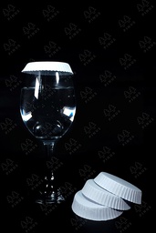 [CC0015] LILAC GLASS COVER PUTIH 10,5 CM 100X48