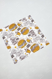 [MG0004] SRIKANDI MG PAPER BURGER POTATO 27X27 CMX50