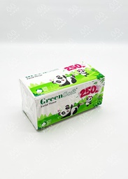 [TIS0009] GREEN FACIAL TISSUE 250 GR X20